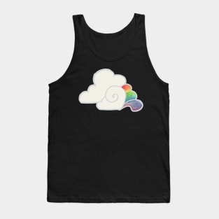 Sassy Rainbow Cloud Tank Top